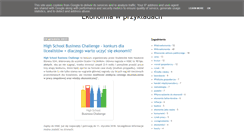 Desktop Screenshot of ekonomiawprzykladach.pl
